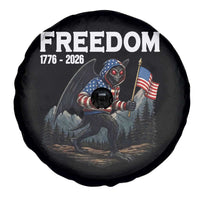 Patriotic Mothman Lover Spare Tire Cover Funny USA 250 Anniversary Gift