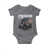 Patriotic Mothman Lover Baby Onesie Funny USA 250 Anniversary Gift