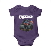 Patriotic Mothman Lover Baby Onesie Funny USA 250 Anniversary Gift