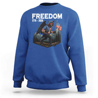 Patriotic Mothman Lover Sweatshirt Funny USA 250 Anniversary Gift