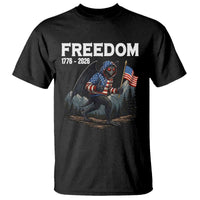 Patriotic Mothman Lover T Shirt Funny USA 250 Anniversary Gift