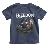 Patriotic Mothman Lover Toddler T Shirt Funny USA 250 Anniversary Gift