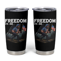 Patriotic Mothman Lover Tumbler Cup Funny USA 250 Anniversary Gift