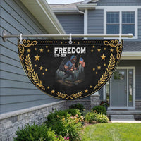 Mothman Lover Patriotic Fan Flag Funny USA 250 Anniversary Gift