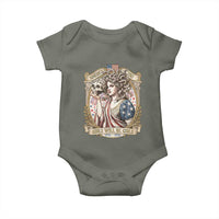 Feminist Medusa Girls Will Be Girls Baby Onesie USA 250 Anniversary Gift