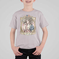 Feminist Medusa Girls Will Be Girls T Shirt For Kid USA 250 Anniversary Gift