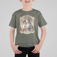 Feminist Medusa Girls Will Be Girls T Shirt For Kid USA 250 Anniversary Gift