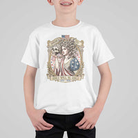 Feminist Medusa Girls Will Be Girls T Shirt For Kid USA 250 Anniversary Gift