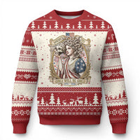 Feminist Medusa Girls Will Be Girls Ugly Christmas Sweater USA 250 Anniversary Gift