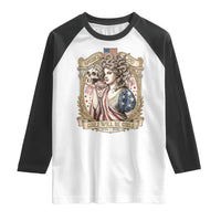 Feminist Medusa Girls Will Be Girls Raglan Shirt USA 250 Anniversary Gift