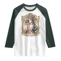 Feminist Medusa Girls Will Be Girls Raglan Shirt USA 250 Anniversary Gift
