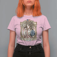 Feminist Medusa Girls Will Be Girls T Shirt For Women USA 250 Anniversary Gift