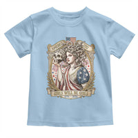 Feminist Medusa Girls Will Be Girls Toddler T Shirt USA 250 Anniversary Gift