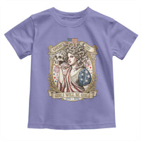 Feminist Medusa Girls Will Be Girls Toddler T Shirt USA 250 Anniversary Gift
