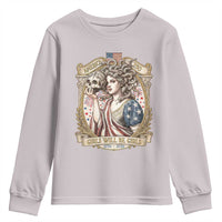 Feminist Medusa Girls Will Be Girls Youth Sweatshirt USA 250 Anniversary Gift