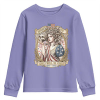 Feminist Medusa Girls Will Be Girls Youth Sweatshirt USA 250 Anniversary Gift