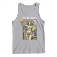Funny Feminist Medusa Statue Of Liberty Tank Top Girls Will Be Girls