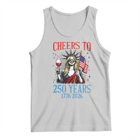 Funny Patriotic Statue Of Liberty Tank Top Cheers To 250 Years