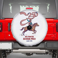 Funny Patriotic Cowboy Spare Tire Cover My Country Always Free USA Pride