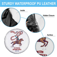 Funny Patriotic Cowboy Spare Tire Cover My Country Always Free USA Pride