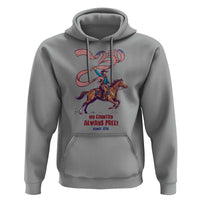 Funny Patriotic Cowboy Hoodie My Country Always Free USA Pride