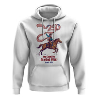 Funny Patriotic Cowboy Hoodie My Country Always Free USA Pride