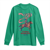 Funny Patriotic Cowboy Long Sleeve Shirt My Country Always Free USA Pride