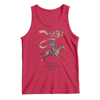 Funny Patriotic Cowboy Tank Top My Country Always Free USA Pride