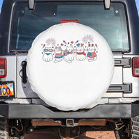 Patriotic Cat Lover Gift Spare Tire Cover America 250 Anniversary
