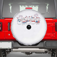 Patriotic Cat Lover Gift Spare Tire Cover America 250 Anniversary