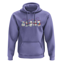 Patriotic Cat Lover Gift Hoodie America 250 Anniversary