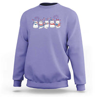 Patriotic Cat Lover Gift Sweatshirt America 250 Anniversary
