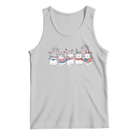 Patriotic Cat Lover Gift Tank Top America 250 Anniversary