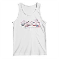 Patriotic Cat Lover Gift Tank Top America 250 Anniversary