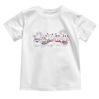 Patriotic Cat Lover Gift Toddler T Shirt America 250 Anniversary
