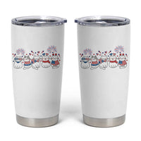 Patriotic Cat Lover Gift Tumbler Cup America 250 Anniversary