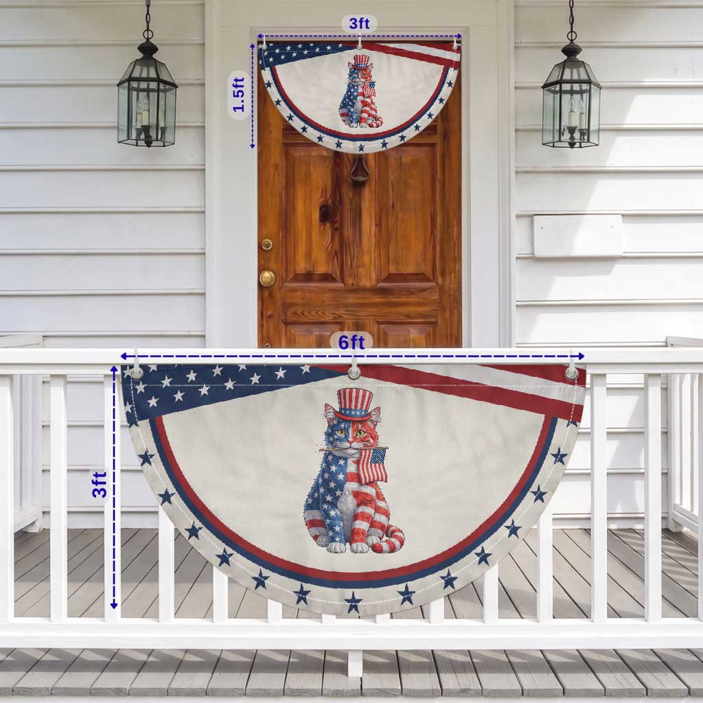 Proud American Cat Lover Patriotic Fan Flag Animal Lover Gift
