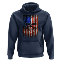 Patriotic Skull American Flag USA Pride Hoodie