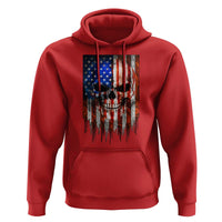 Patriotic Skull American Flag USA Pride Hoodie