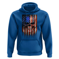 Patriotic Skull American Flag USA Pride Hoodie