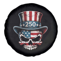 American Flag Skull Patriotic Pride Spare Tire Cover USA 250 Anniversary
