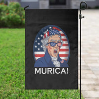 Funny Murica Thomas Jefferson Garden Flag Founding Father Gift