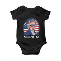 Funny Murica Thomas Jefferson Baby Onesie Founding Father Gift