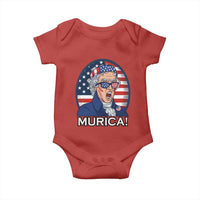 Funny Murica Thomas Jefferson Baby Onesie Founding Father Gift