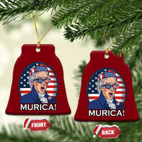 Funny Murica Thomas Jefferson Ceramic Ornament Founding Father Gift