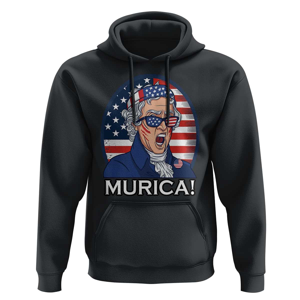 Funny Murica Thomas Jefferson Hoodie Founding Father Gift