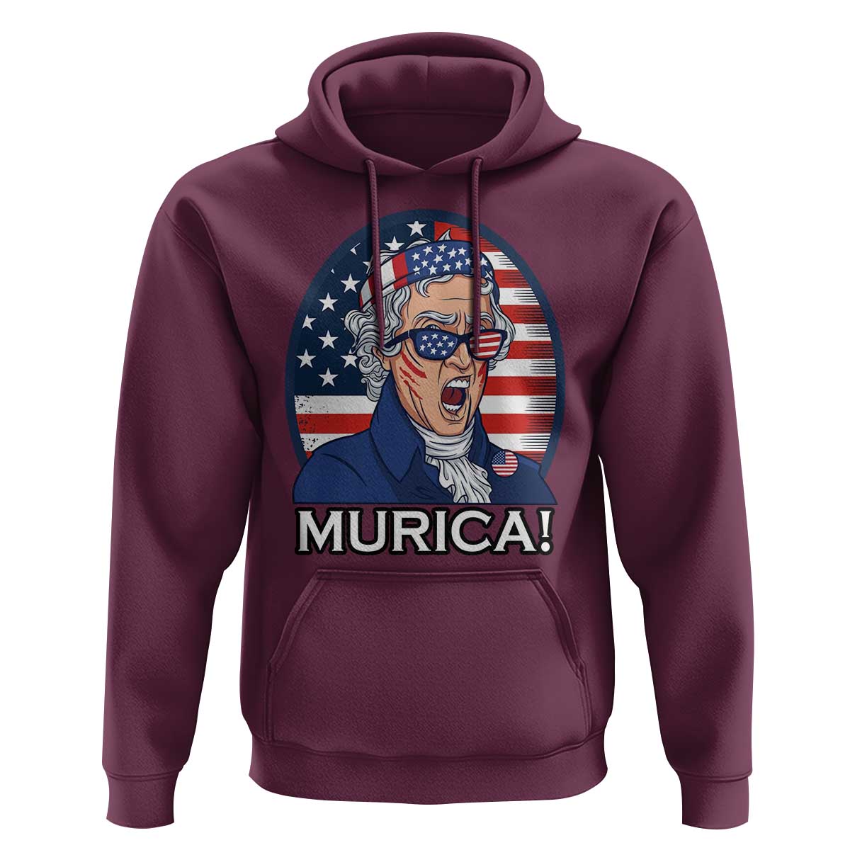 Funny Murica Thomas Jefferson Hoodie Founding Father Gift