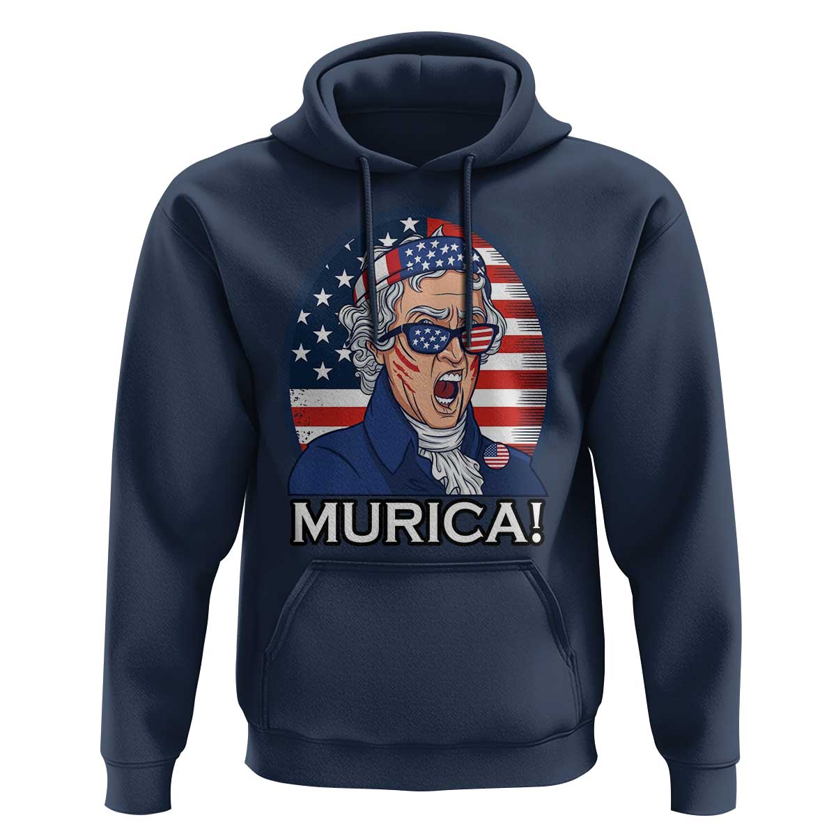 Funny Murica Thomas Jefferson Hoodie Founding Father Gift