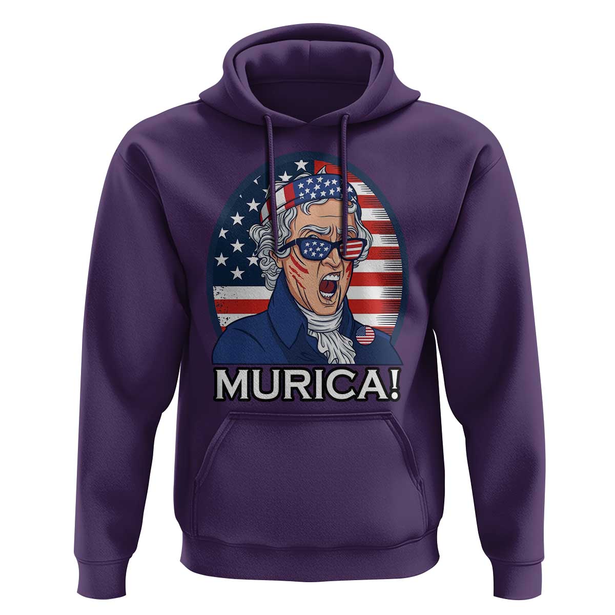 Funny Murica Thomas Jefferson Hoodie Founding Father Gift