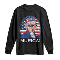 Funny Murica Thomas Jefferson Long Sleeve Shirt Founding Father Gift